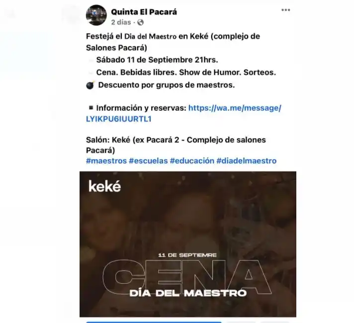 Polémica en Tucumán por un evento anunciado para este sábado, en plena veda electoral