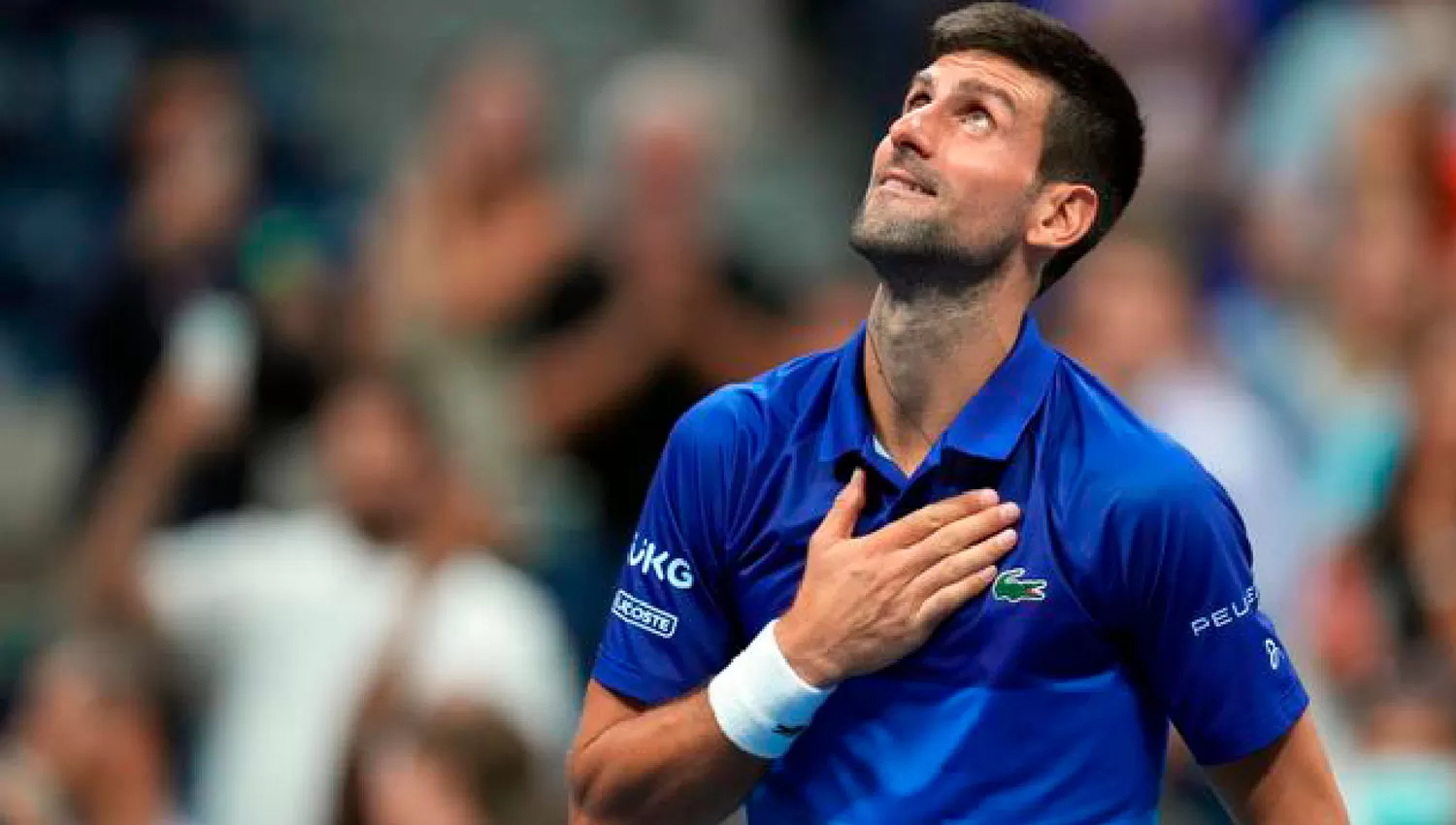 AL CIELO. Djokovic busca en el US Open su cuarto Grand Slam de la temporada.