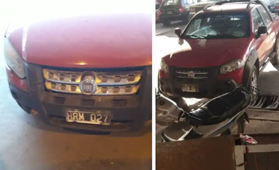 Otro vehículo usado para la campaña. FOTO José Ascárate. 