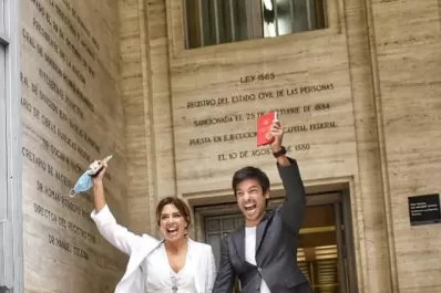 El Chino Leunis se casó en secreto con su novia: estamos muy contentos