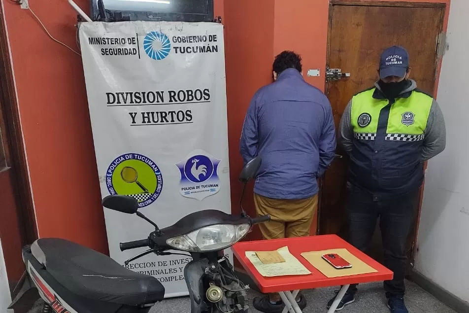 Atraparon a uno de los asaltantes al drugstore de Barrio Sur. Foto de la Policía de Tucumán