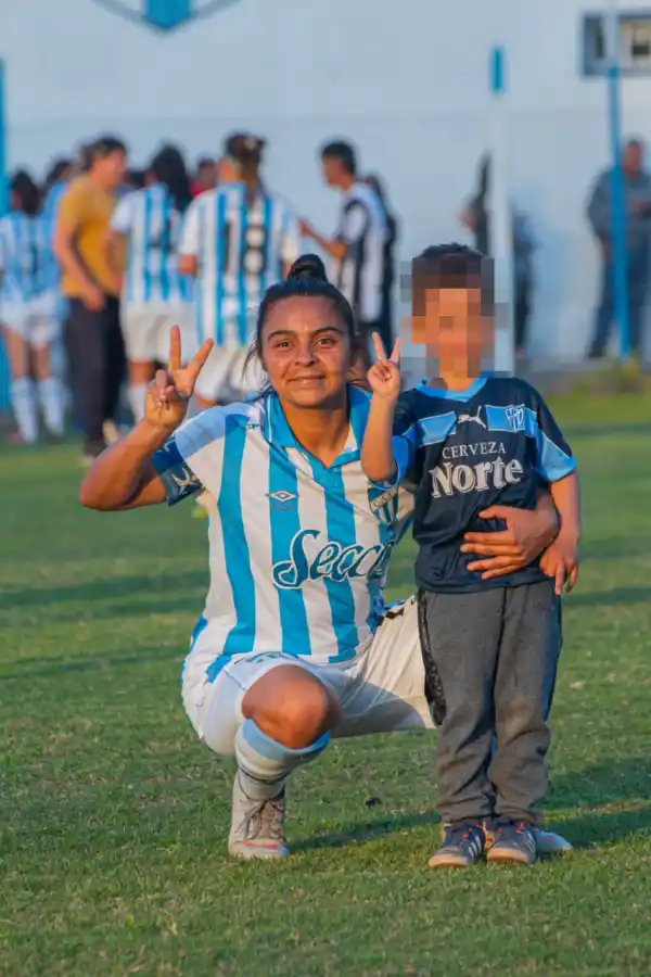 A FULL. Yanina se dedica por completo al fútbol.
