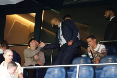 Messi, espectador de lujo en París