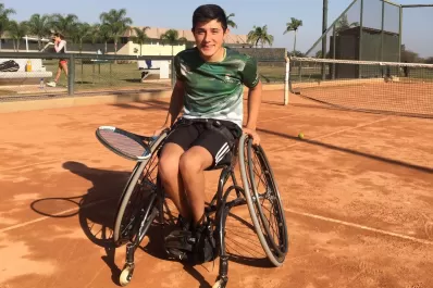 Tenis adapatado: de Tucumán a Cerdeña