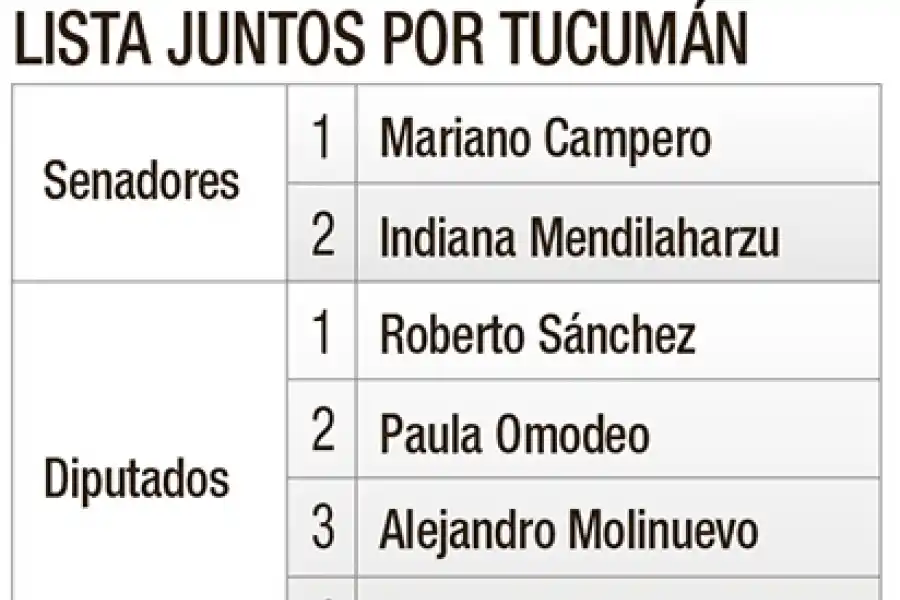 Las 12 propuestas tucumanas en el cuarto oscuro