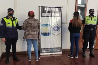 Detuvieron a cinco mujeres en el centro tucumano
