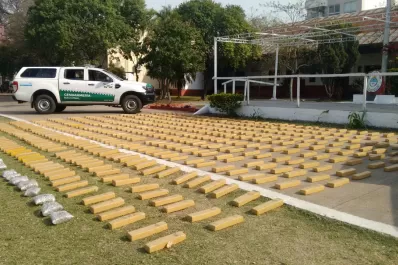 Secuestraron 536 kilos de marihuana en Corrientes