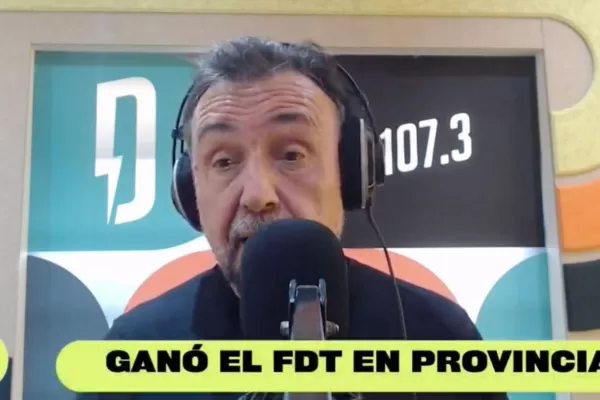 Viral: Roberto Navarro falló otra vez y anunció un triunfo del Frente de Todos
