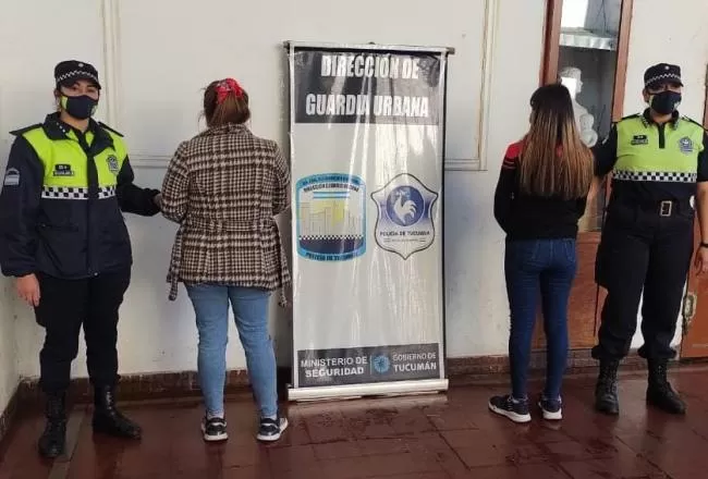 Detuvieron a cinco mujeres en el centro tucumano