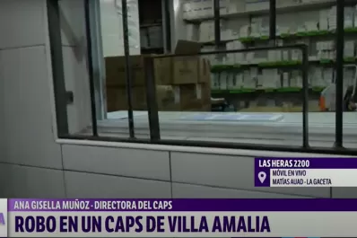 Robaron medicamentos y dañaron vacunas en el CAPS de Villa Amalia