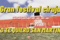 Para palpitar la vuelta a La Ciudadela: festival folclórico de hinchas y de socios de San Martín