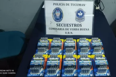 Hurto y detención: atrapan in fraganti a una mechera que había robado 80 repuestos de máquinas de afeitar