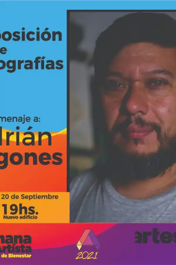 Homenajearán al fotógrafo Adrián Lugones durante la Semana del Artista