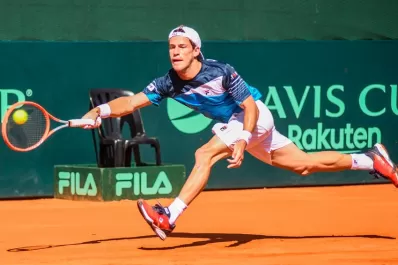 Copa Davis: Schwartzman perdió en sets corridos ante un juvenil de Bielorrusia
