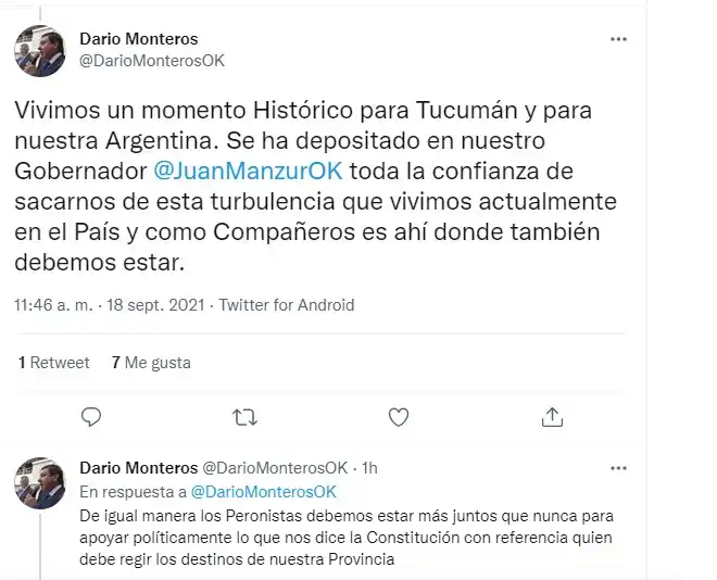 El manzurismo dice que Jaldo no puede quedar a cargo del PE y el jaldismo resiste la embestida