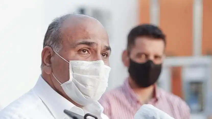 FLAMANTE JEFE DE GABINETE. El presidente Fernández sacudió el tablero al anunciar los cambios en su equipo de funcionarios más cercanos. Entre otros, se destaca la figura del gobernador, Juan Manzur. ARCHIVO LA GACETA