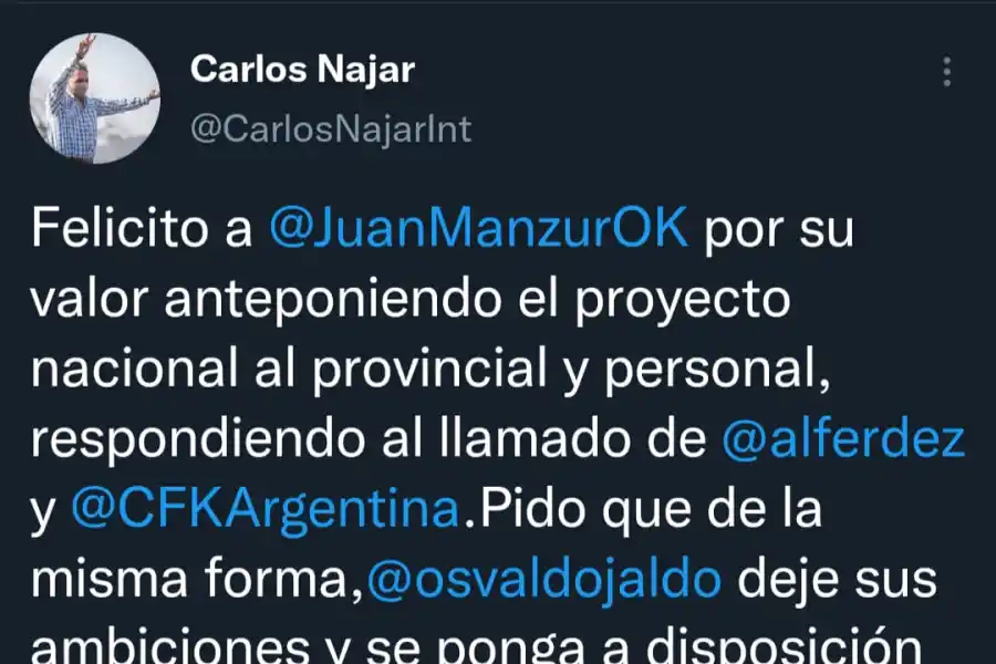 El manzurismo dice que Jaldo no puede quedar a cargo del PE y el jaldismo resiste la embestida