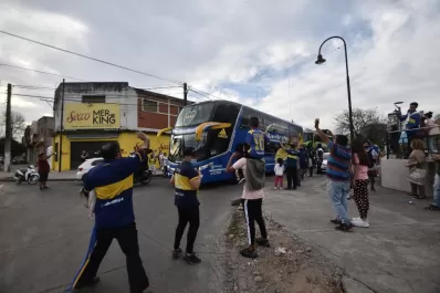 El fervor “xeneize” en imágenes