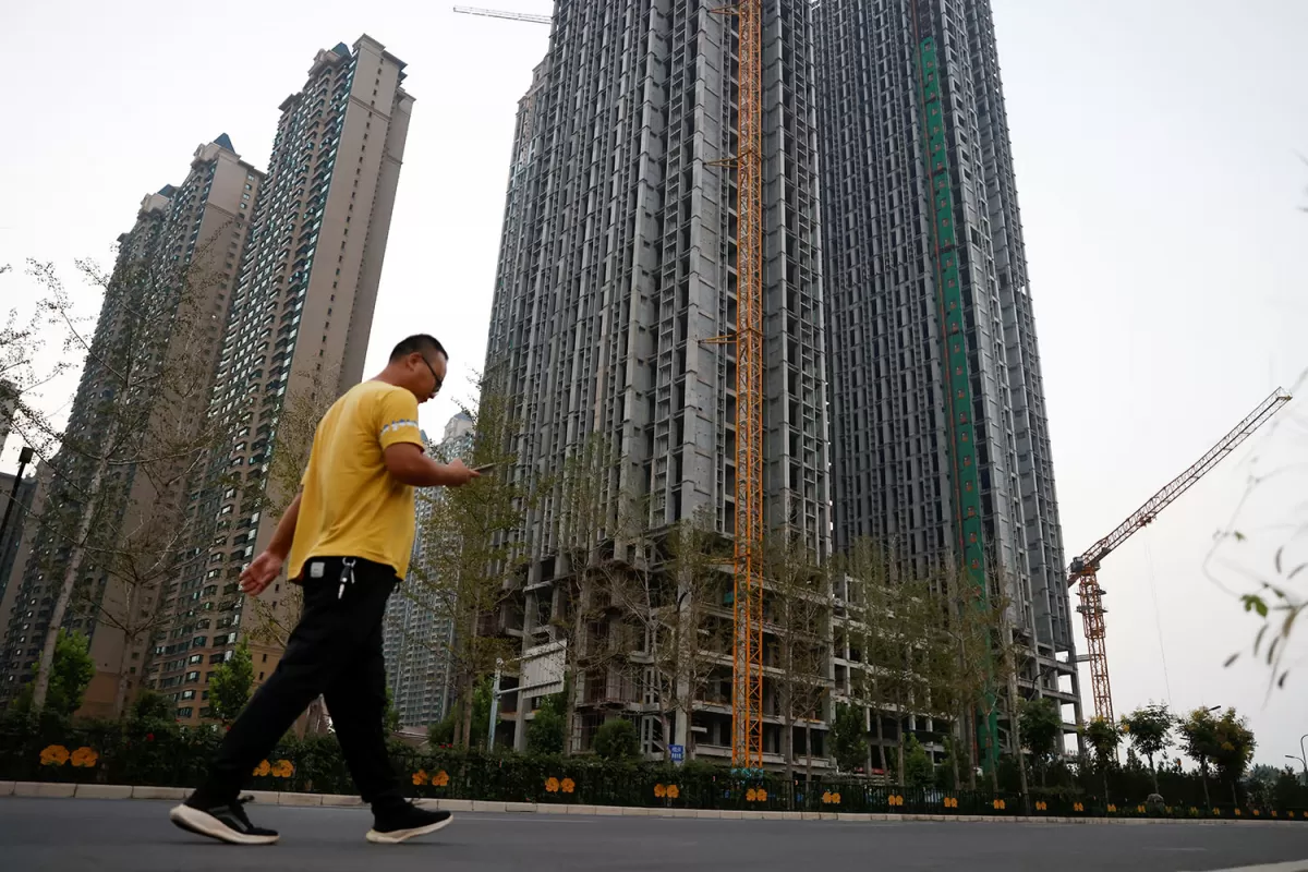 NÚMEROS ALTÍSIMOS. La empresa china tiene 200.000 empleados y contrata 3,8 millones de personas para el desarrollo de proyectos inmobiliarios.