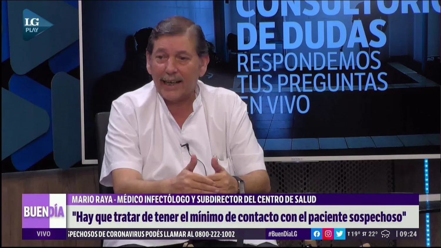 EL VASO MEDIO LLENO. El subdirector del Centro de Salud tiene esperanzas de que la cepa proveniente de la India no haga estragos. LA GACETA