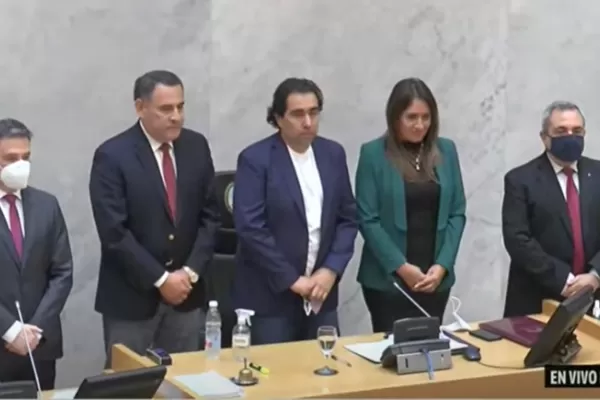 El primer mensaje de Mansilla a cargo de la Legislatura: la interna ha terminado