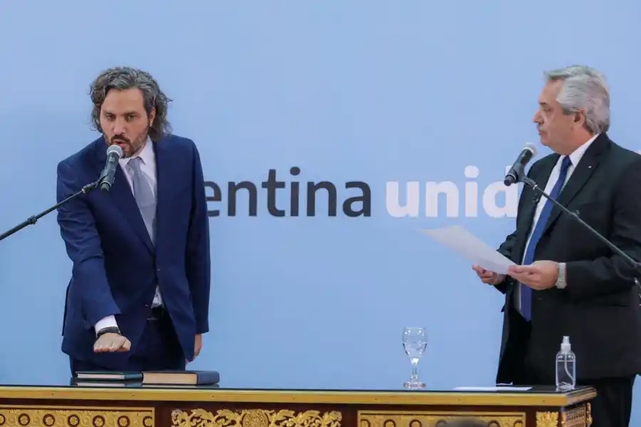 ASUNCIÓN. Se completó el recambio de ministros nacionales; Santiago Cafiero es el nuevo Canciller.