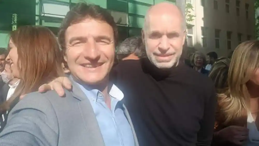 REPRESENTANTE. El intendente de Concepción, Roberto Sánchez, participó del encuentro de candidatos y de referentes nacionales de Juntos por el Cambio en Buenos Aires.