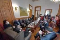 Osvaldo Jaldo encabezó su primera reunión de gabinete al frente del Poder Ejecutivo