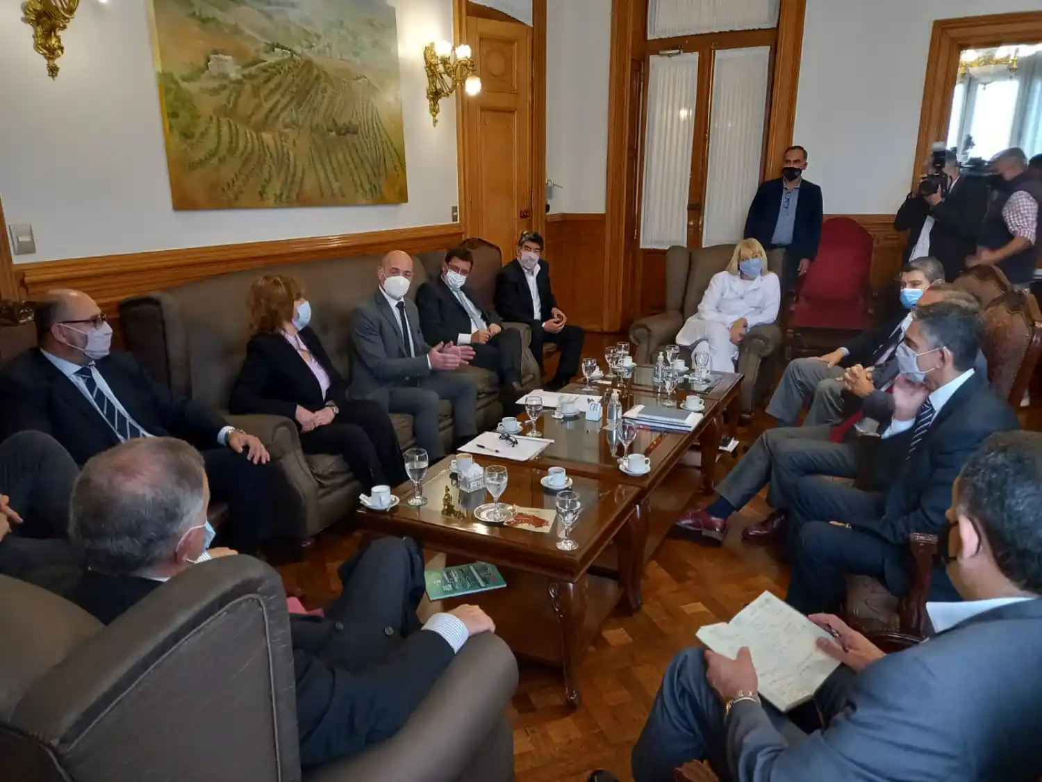 REUNIÓN DEL GABINETE PROVINCIAL. FOTO LA GACETA / ANALÍA JARAMILLO