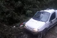 Desbarrancó con su camioneta cuando subía a San Javier y murió