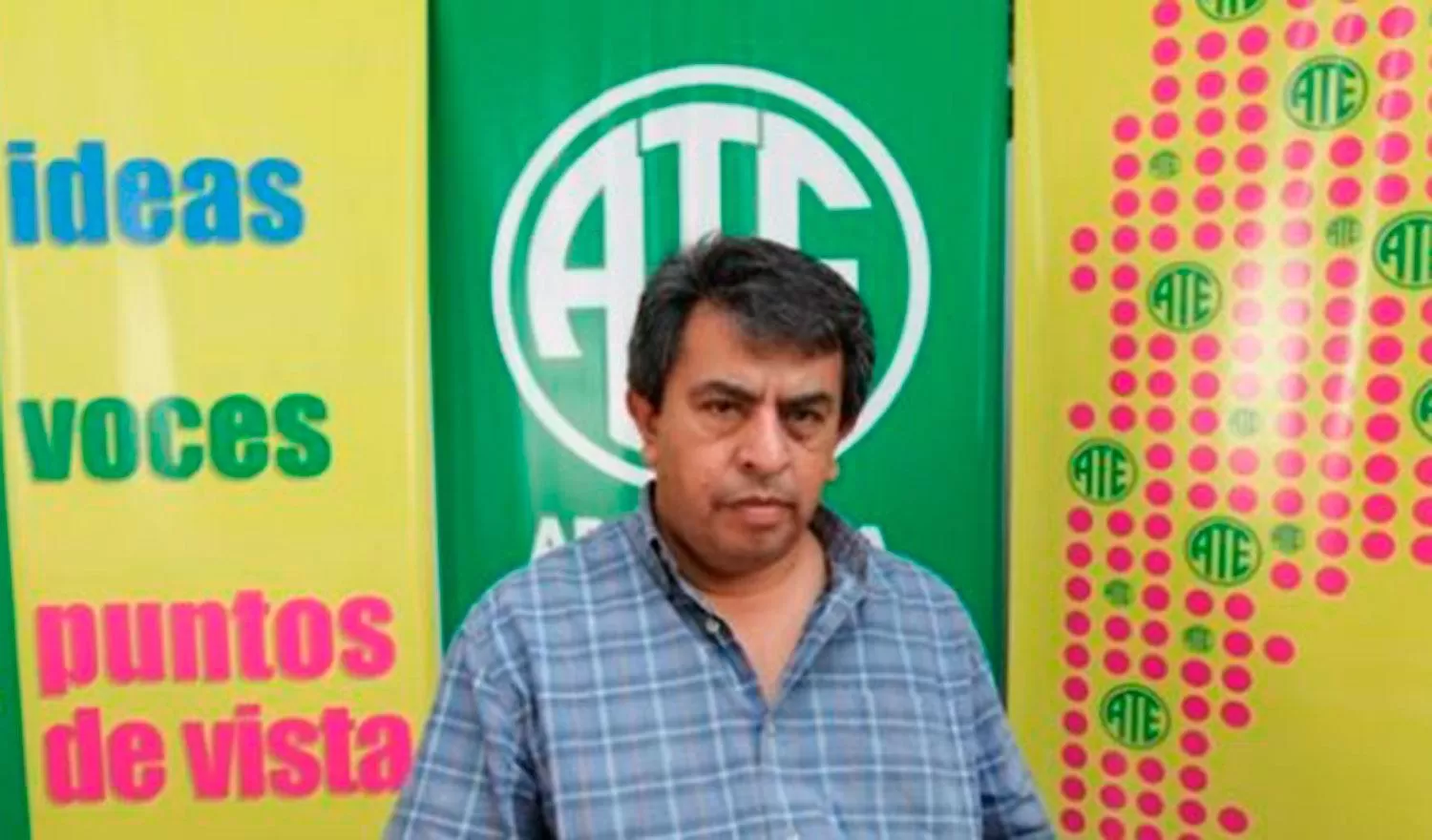 ANGEL MARCELO SÁNCHEZ. El secretario general de ATE afronta un proceso del Tribunal de Cuentas. Foto de Archivo