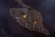 La casa milagrosa escapó de la lava del volcán en las islas Canarias