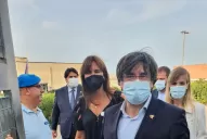 El ex presidente de Cataluña Carles Puigdemont quedó en libertad