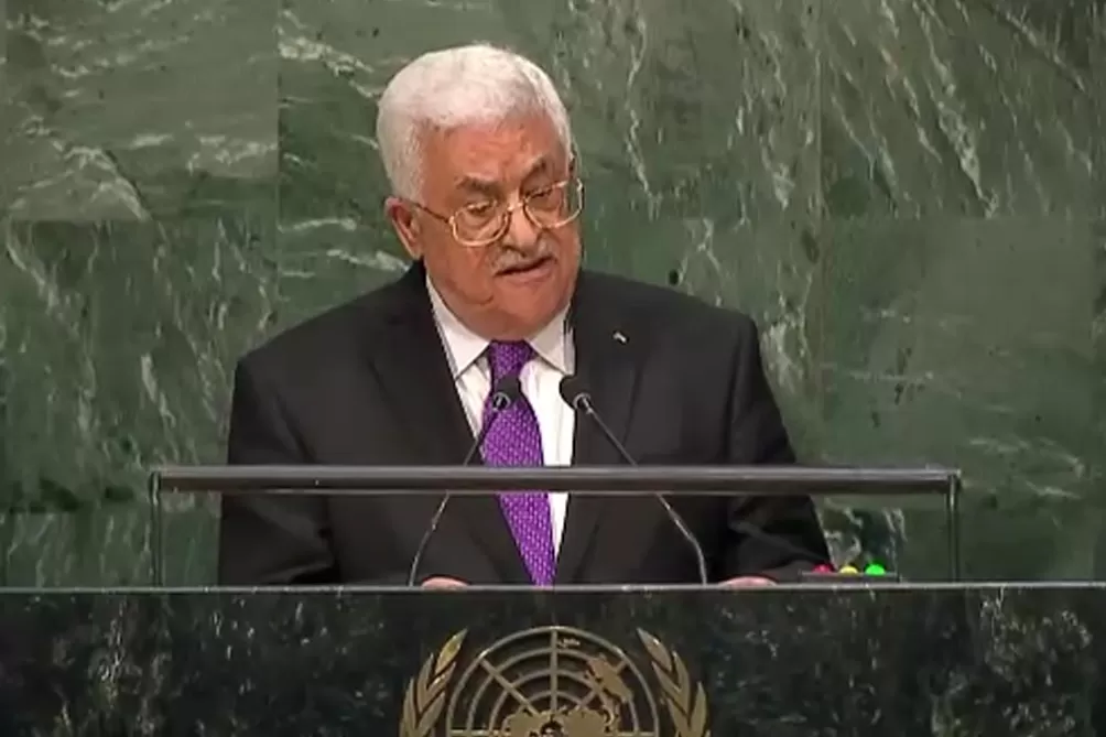 PEDIDO. Abbas solicitó al secretario general de la ONU que llame “a una conferencia de paz internacional”. télam