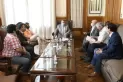Jaldo recibió a dirigentes kirchneristas