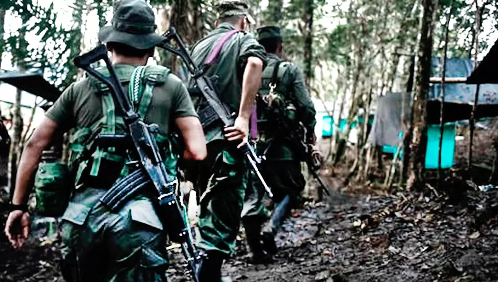OPERATIVO. El Gobierno de Colombia confirmó 10 miembros de las FARC muertos en un bombardeo.