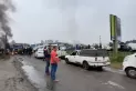 Jornada de protestas: Obreros del limón cortan la ruta 38 a la altura del río Gastona