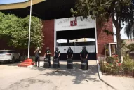 Rejas se movía como en su casa en el cuartel Bomberos