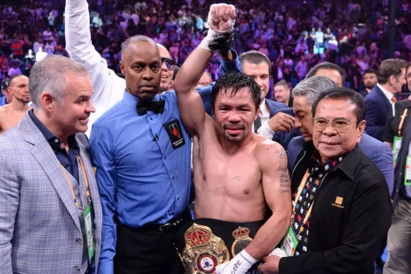 Manny Pacquiao anunció que deja el boxeo y quiere ser presidente de Filipinas