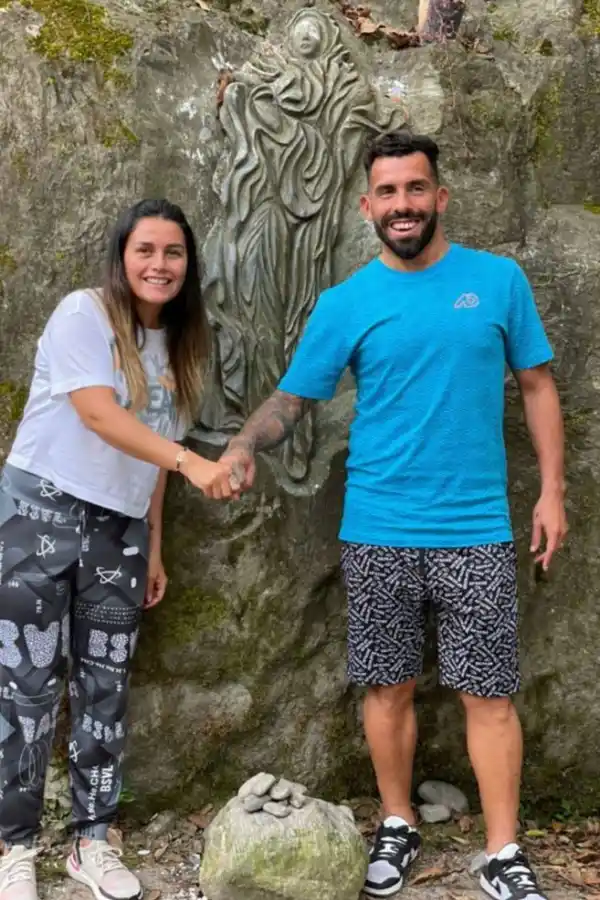 Las vacaciones de Carlitos Tevez continúan en Tucumán