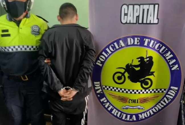 Un tucumano de 19 años fue detenido armado, tras un robo