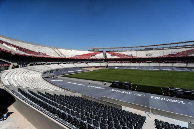estadio river vacio futbol