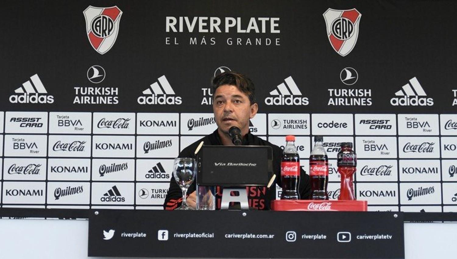 Marcelo Gallardo, entrenador de River.
