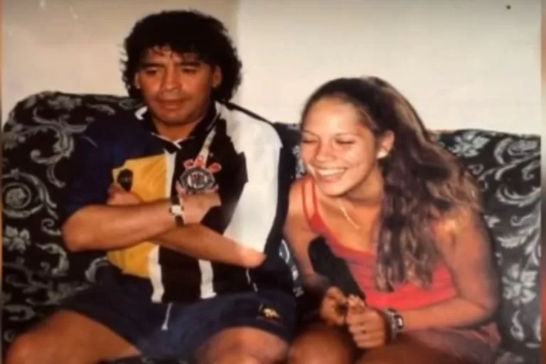 REVELACIONES. La novia cubana de Diego Maradona rompió el silencio y reveló detalles íntimos sobre cómo fue la relación. ARCHIVO 