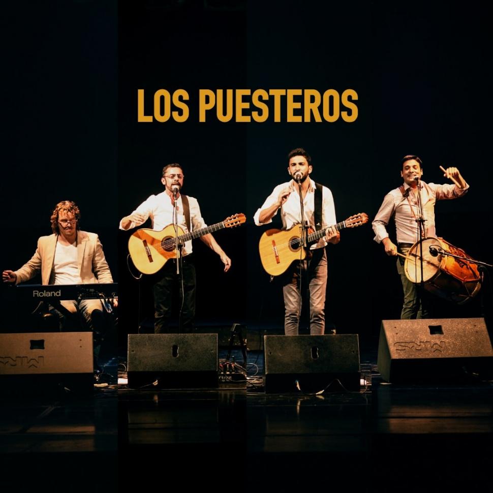 RUMBO AL NUEVO DISCO. Los Puesteros adelanta composiciones de “Tierra querida”, que saldrá en un mes. 