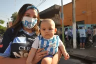 La mamá de Juan Giovanni no dejó pasar la primera oportunidad 