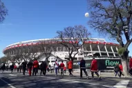 Los hinchas de River vivieron su fiesta previa al Superclásico en el Monumental