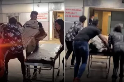 Cristian U trasladó de urgencia a su padre a un hospital y murió en sus brazos