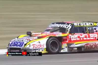 Mariano Werner ganó la final del Turismo Carretera en San Luis