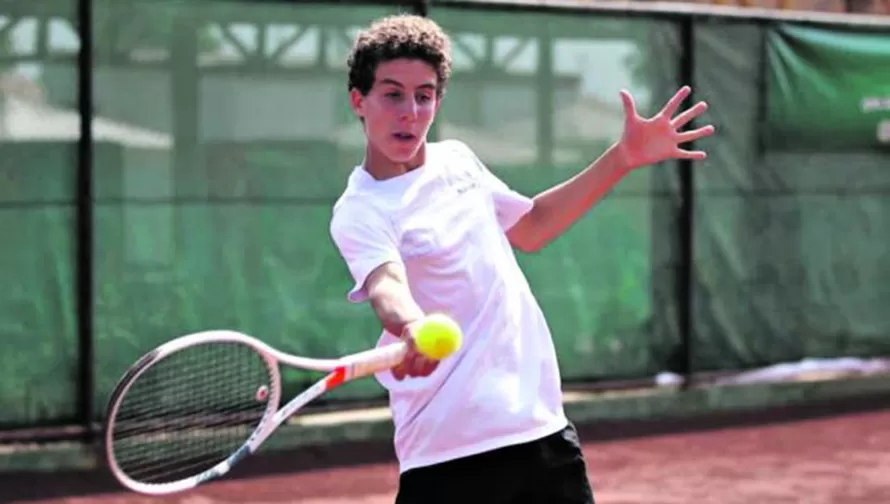 EVENTO MUNDIAL. El tucumano Gonzalo Zeitune finalizó cuarto la Copa Davis Junior.